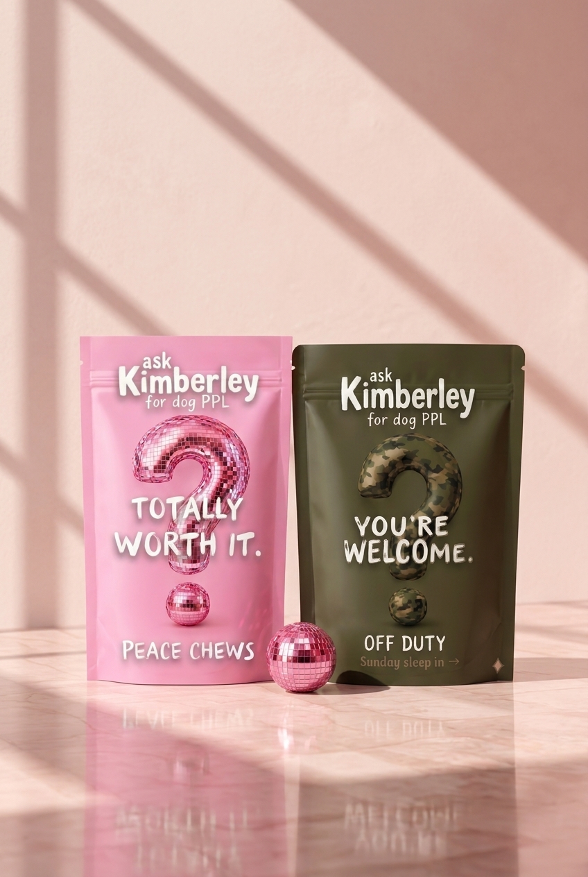 Peace Chews and Off Duty — Ask Kimberley for dog ppl